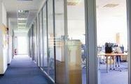 Büro Glasabtrennung