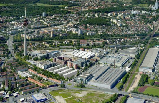 Nürnberg Fernsehturm || ab 399 m² || EUR 8,80