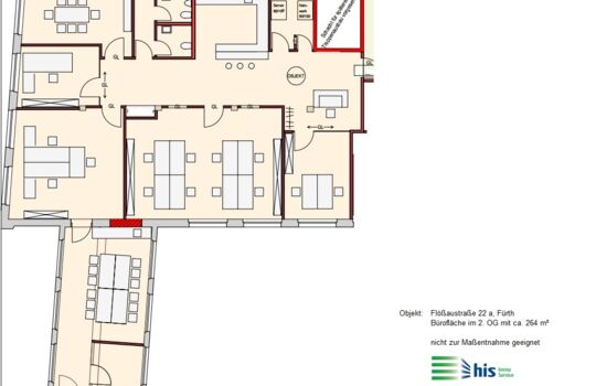Grundriss NEXT Flößaustraße_2. OG_HIS
